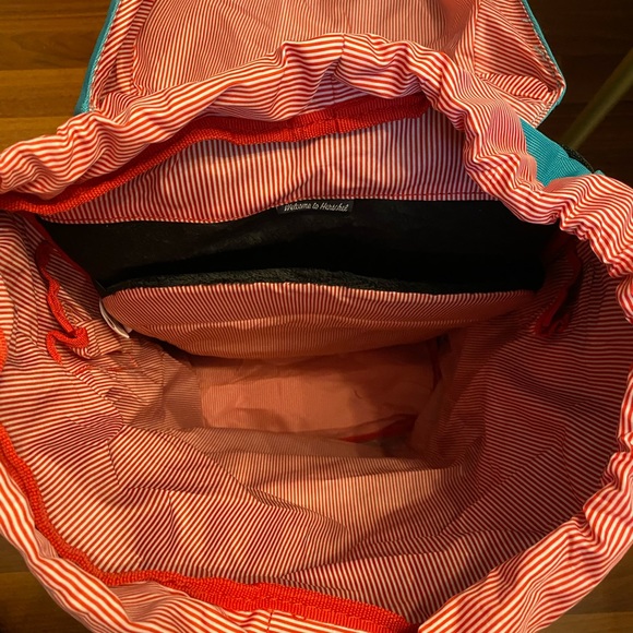 Hershel Supply Co. Little American Backpack, Color Teal, Excellent condition - Picture 6 of 8